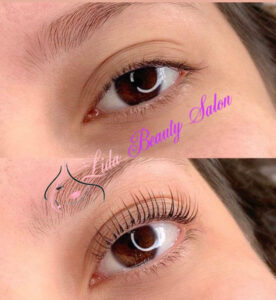 عکس لیفت مژه قبل و بعد کرج